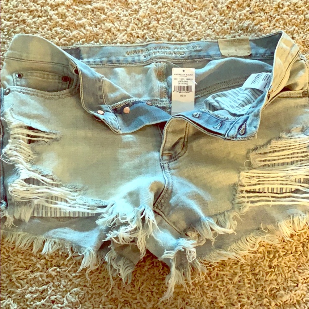 American eagle jean shorts NWT